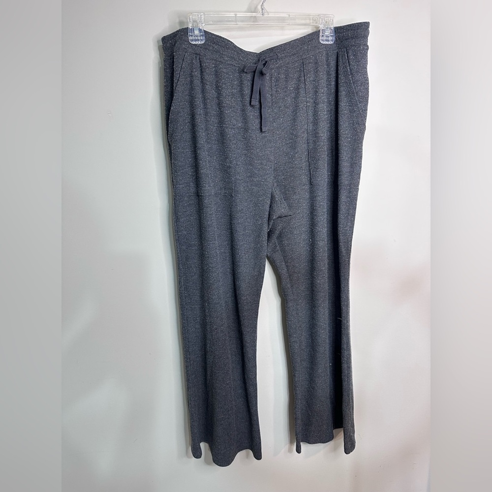 Lucky Brand Charcoal Waffle Knit Pants